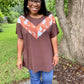 Cow Print Top
