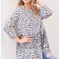 Gray & Ivory Babydoll