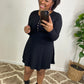 Black Henley Dress