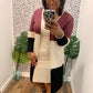 Color Block Cardi