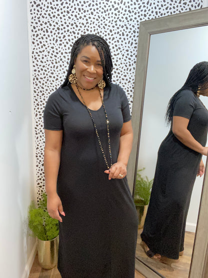Black Maxi Dress