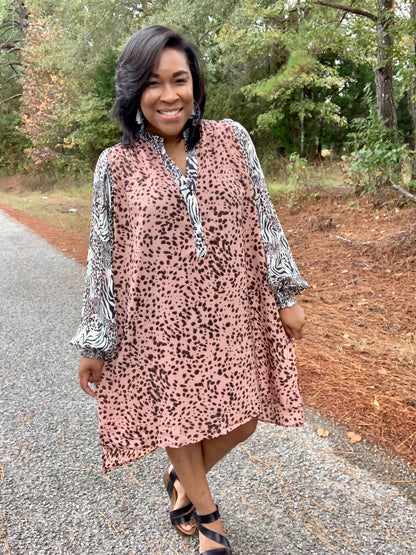 Puff Sleeve Dress