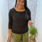 Black Essential Top