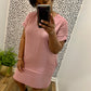 Rose V-Neck Dress