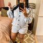 Gray Short Set