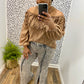 Fringe Open Shoulder Top