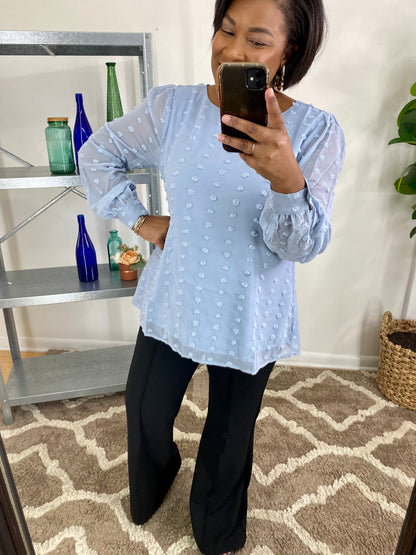 Swiss Dot Blouse