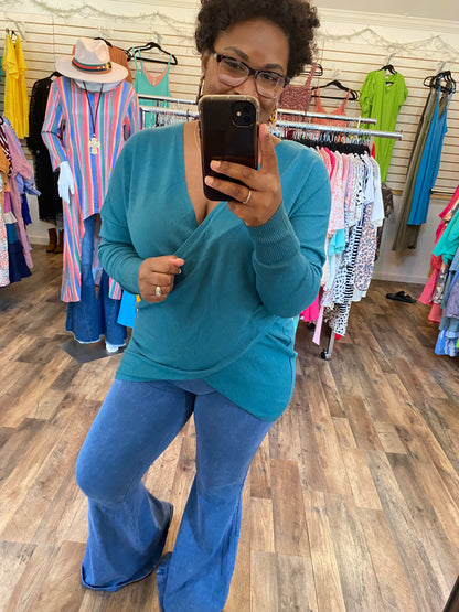 Crossover Cutie Sweater