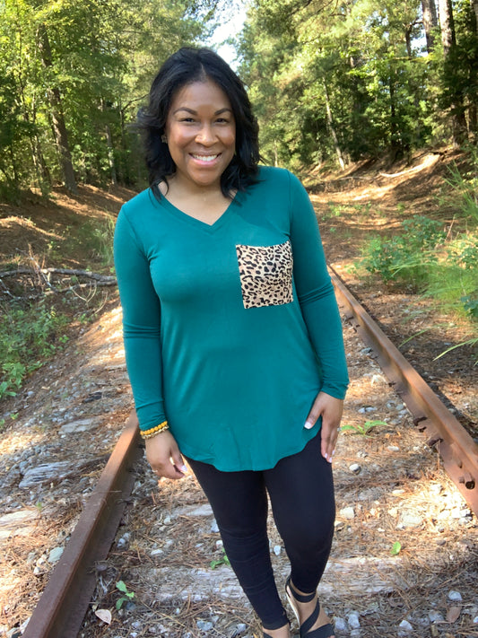 Leopard Pocket Set (Green)