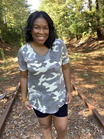 Light Camo Top