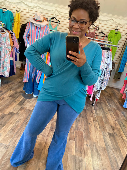 Crossover Cutie Sweater