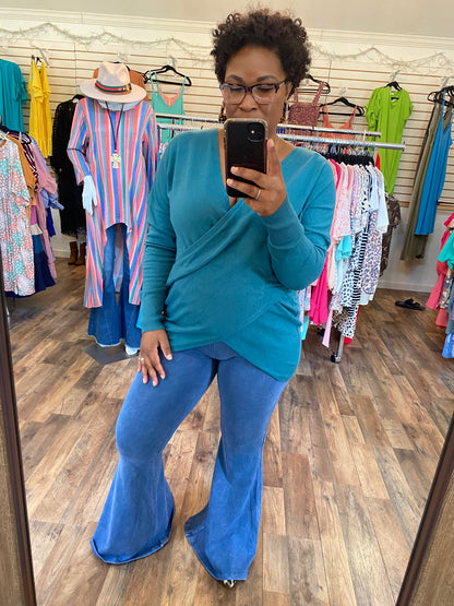 Crossover Cutie Sweater