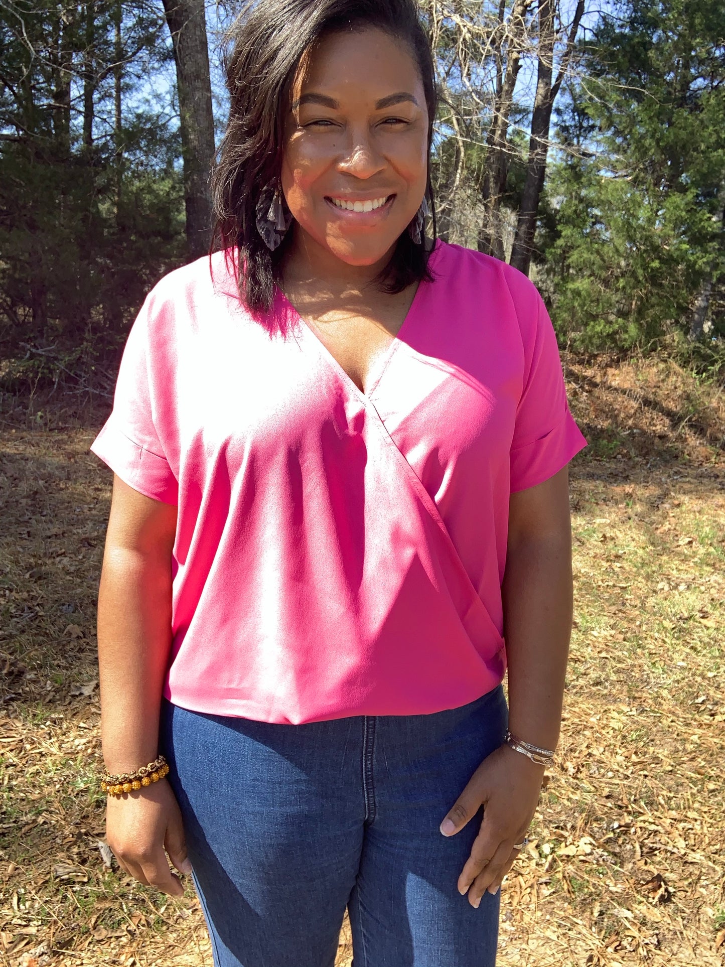 Layered Drape Top