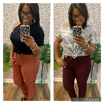 Stretch Skinny Jeans (Plus)